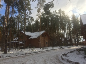 Paradise in the Russian woods. 
